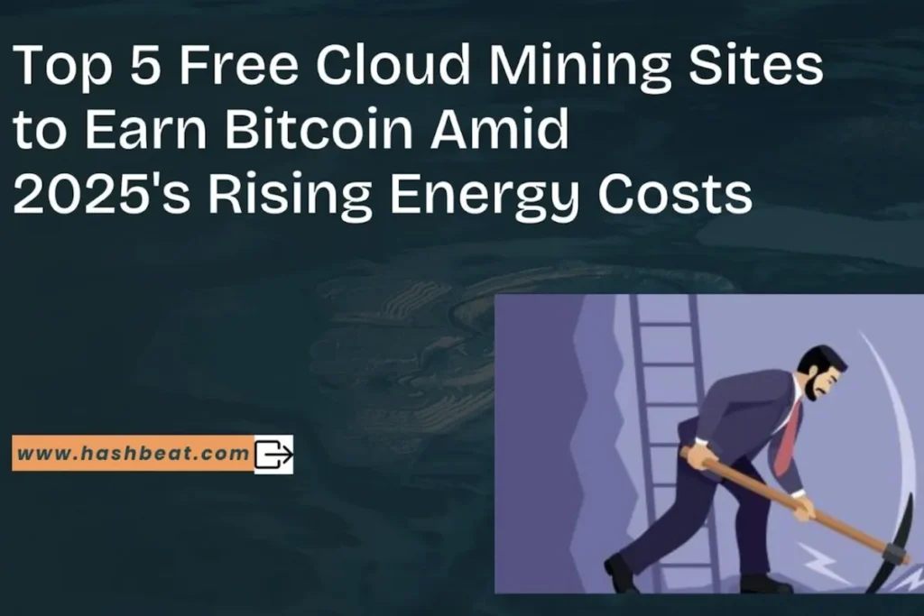Top 5 Free Cloud Mining Sites to Earn Bitcoin Amid 2025’s Rising Energy Costs