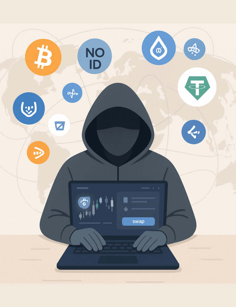 8 Crypto Exchanges Without KYC (Verified & Latest List)