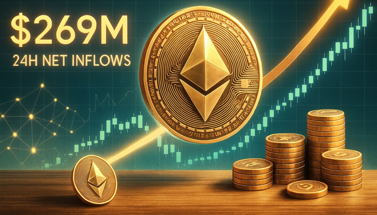 Ethereum Sees $269M In Net Inflows In 24H – Bullish Momentum Accelerates