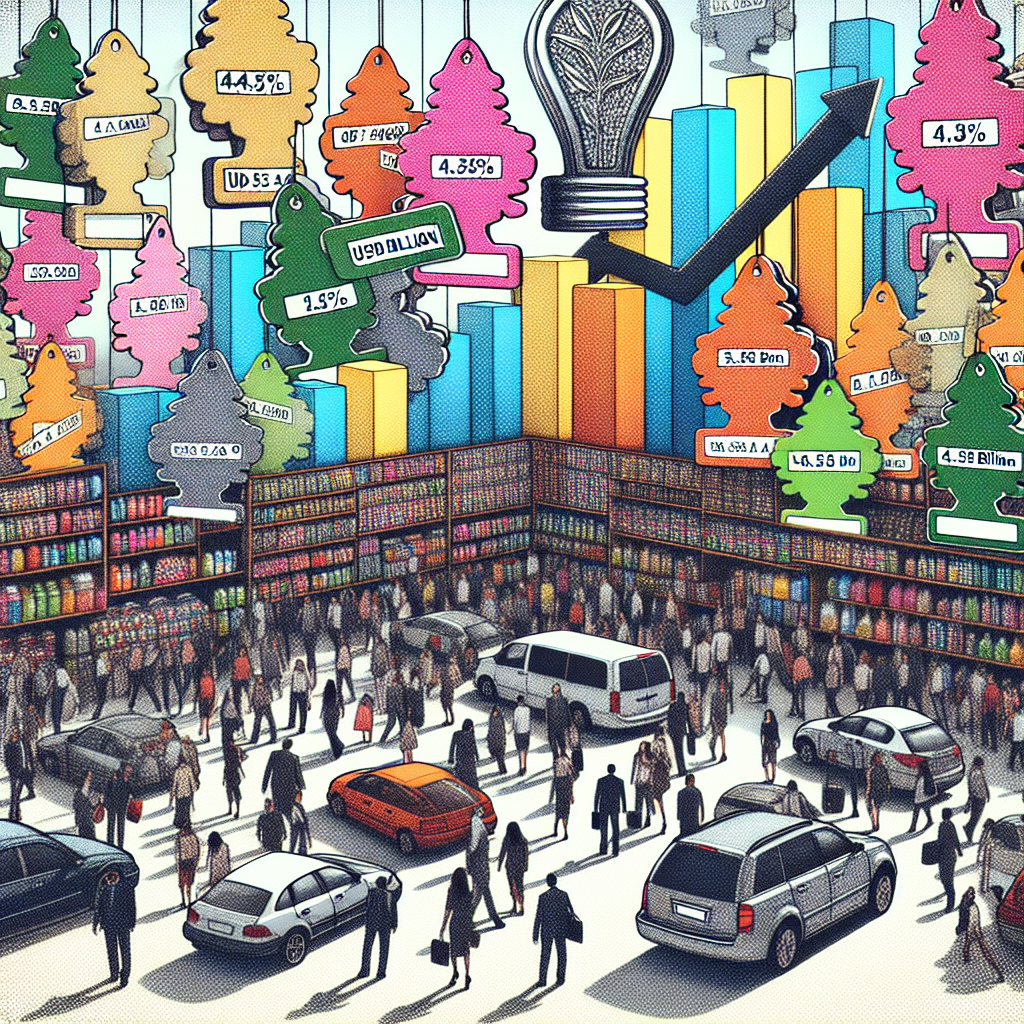 Car Air Freshener Market to Surge at 4.37% CAGR, Reaching USD 7.53 Billion by 2034