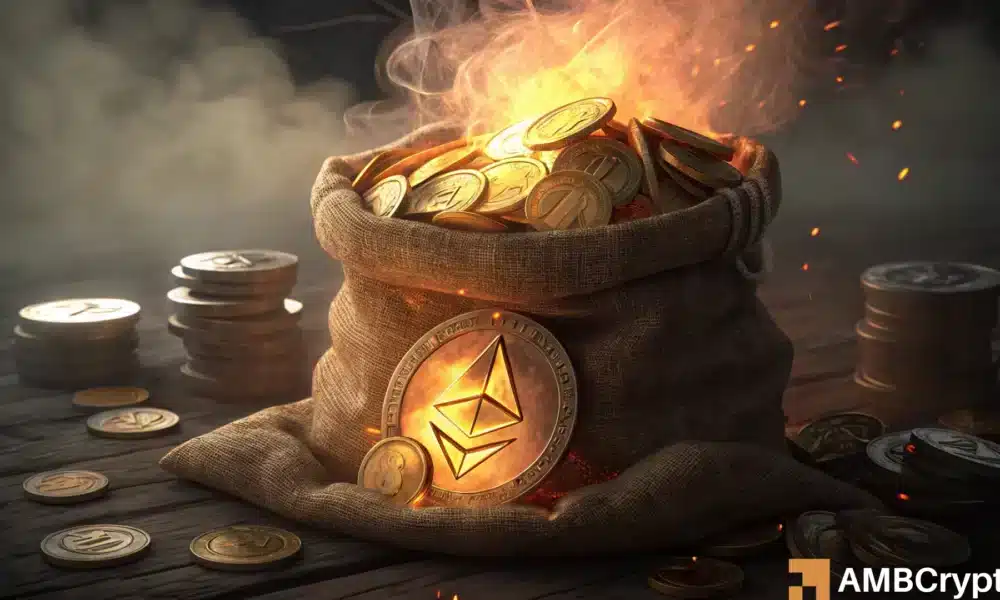 6 mln ETH gone forever: Will shrinking supply fuel Ethereum’s $4K run?