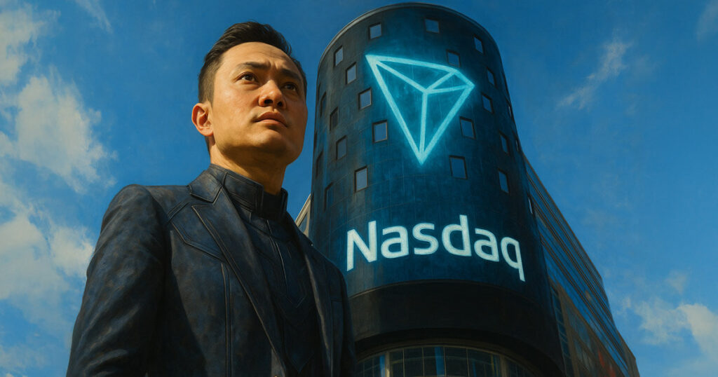 Justin Sun’s Tron eyes spot in Nasdaq 100 within three years