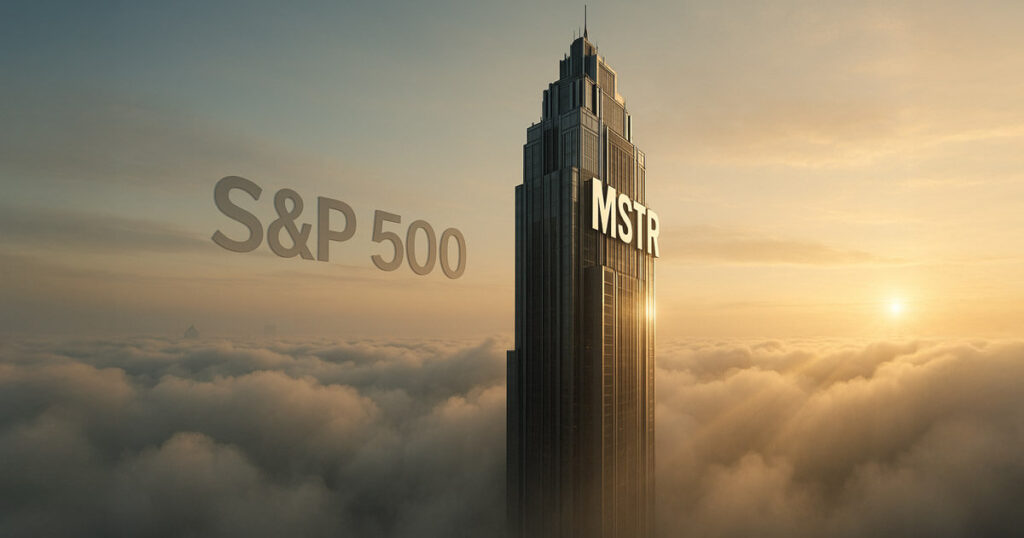 Bitcoin powerhouse Strategy nears S&P 500 inclusion as net income soars