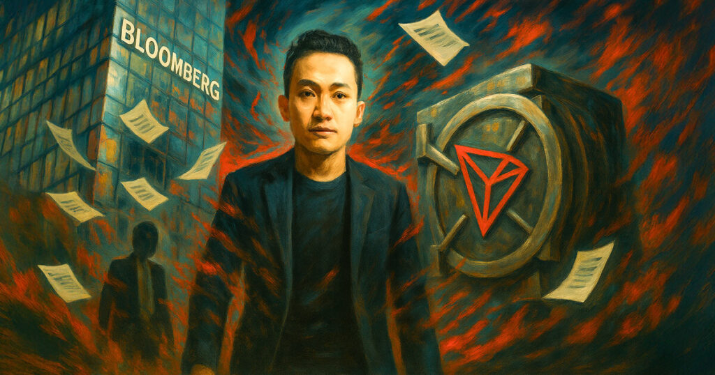 Justin Sun takes legal action against Bloomberg