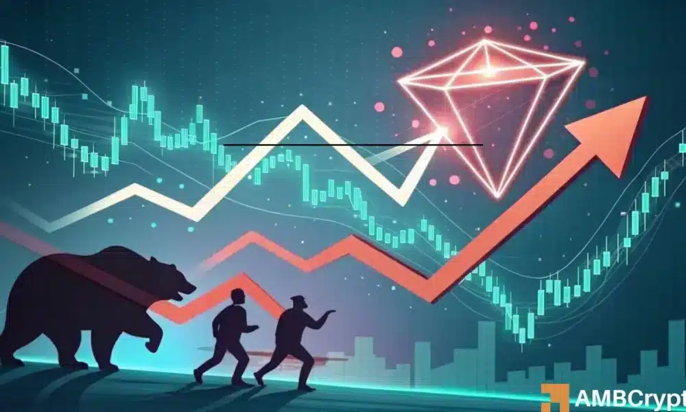 TRON’s 9 mln daily transactions fail to lift TRX – Here’s why